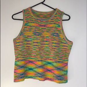 sweater tank top